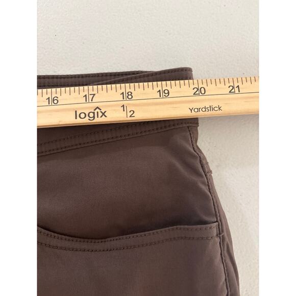 Prana Men's Pants Size 40x30 Mid-Rise Slim Fit Hiking Performance Brown - Picture 5 of 10